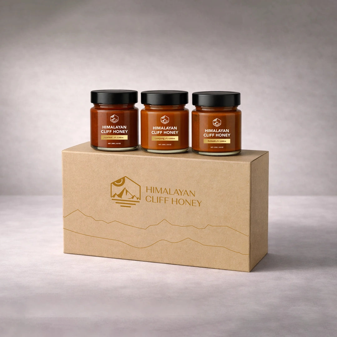 Cliff Honey Variety – Himalayan Cliff Honey